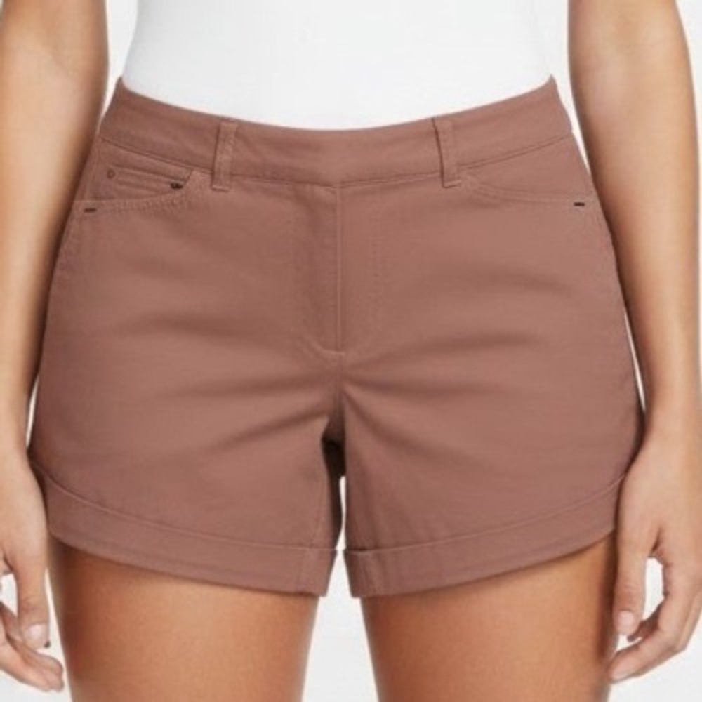 White House Black Market Women's Size‎ 10 Rose Pink Tailored Shorts
